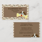 ペットトリマー/Vet名刺 名刺 (正面/裏面)