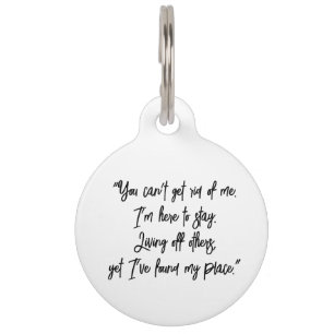 ペットドッグおもしろいキャットカスタマイズユーアID 失った ペット　ネームタグ