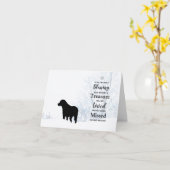 ペットドッグ悔やみや弔慰引用文 – ペットロス哀悼の意 カード (黄色い花)