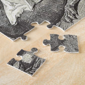 ペットドラゴンおよび娘 ジグソーパズル (側面)