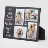 ペットド素朴ッグ記念写真集コラージュ記念 フォトプラーク (側面)