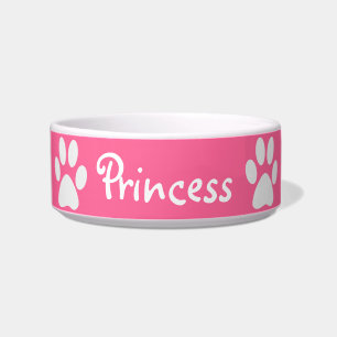 ペットネームの足のプリントの~ ボウル