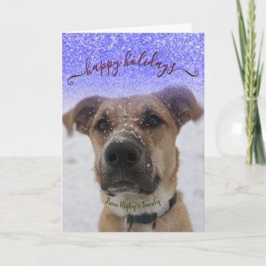 ペットハッピーホリデー シーズンカード (正面)