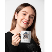 ペットパイロットパグカスタマイズ ツートーンマグカップ