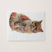 ペットパーソナライズされたの写真からパズル ジグソーパズル (横)