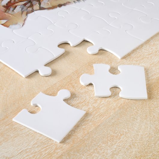 ペットパーソナライズされたの写真からパズル ジグソーパズル (側面)