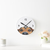 ペットパーソナライズされたの壁時計 ラウンド壁時計 (ホーム)