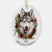 ペットパーソナライズされたオーナメント セラミックオーナメント (右)