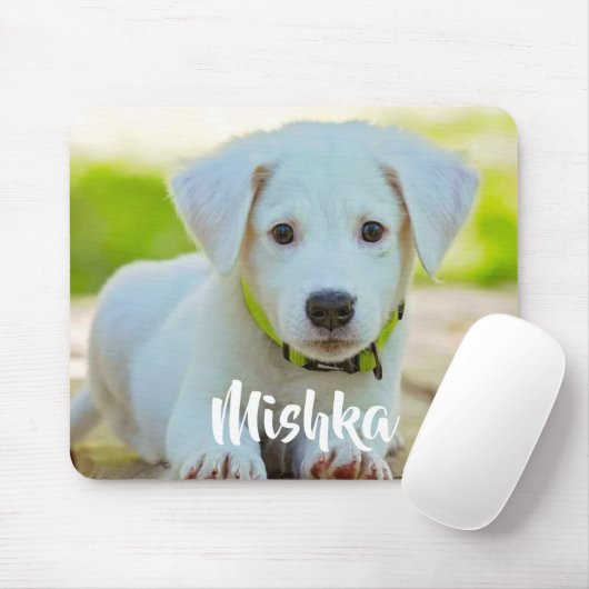 ペットパーソナライズされたカスタムの写真 マウスパッド (マウス)