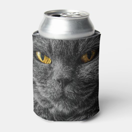 ペットパーソナライズされたフォトスタッビーホルダー缶猫 缶クーラー (缶正面)