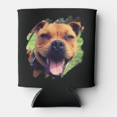 ペットパーソナライズされたフォトスタブホルダークーラーボックス 缶クーラー (正面)