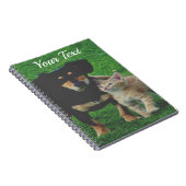 ペットパーソナライズされたフォトスパイラル手帳 ノートブック (右側)