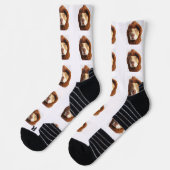 ペットパーソナライズされたフォトソックス ソックス (左)