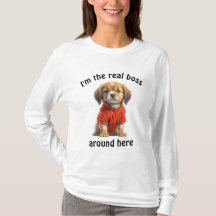 ペットパーソナライズされたフォトボス犬