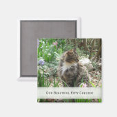 ペットパーソナライズされたマグネット:写真の追加 マグネット (正面/裏面)