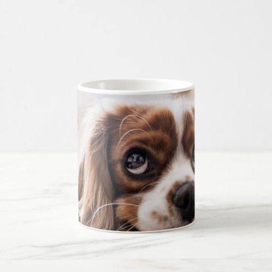 ペットパーソナライズされたマグ コーヒーマグカップ (中央)