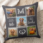 ペットパーソナライズされたメモリアルペットロス写真コラージュ クッション