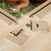 ペットパーソナライズされたメモリアルペットロス5フォトコラージュ ジグソーパズル (側面)