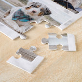 ペットパーソナライズされたメモリアル写真コラージュ ジグソーパズル (側面)