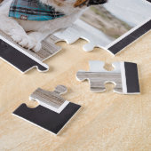 ペットパーソナライズされたメモリアル記念写真コラージュ ジグソーパズル (側面)