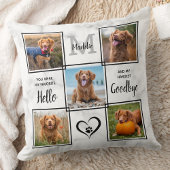 ペットパーソナライズされたメモリアル記念5フォトコラージュ クッション