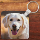 ペットパーソナライズされた写真 キーホルダー (裏面)