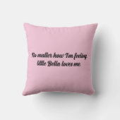 ペットパーソナライズされた写真 クッション (裏面)