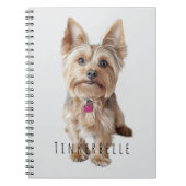 ペットパーソナライズされた写真 ノートブック (正面)