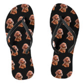 ペットパーソナライズされた写真 ビーチサンダル (ソール)