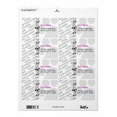 ペットパーソナライズされた写真 ラベル (フルシート)