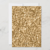 ペットパーソナライズされた写真JOY金ゴールドポープリントドッグ シーズンカード (裏面)