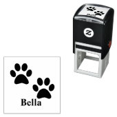ペットパーソナライズされた名犬キャットポープリント セルフインキングスタンプ (インサイチュ)