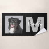 ペットパーソナライズされた記念写真 バスタオル (バスタオル)