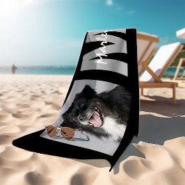 ペットパーソナライズされた記念写真 バスタオル