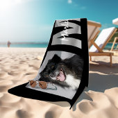 ペットパーソナライズされた記念写真 バスタオル