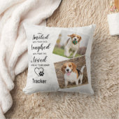 ペットパーソナライズされた記念撮影2枚 クッション (ブランケット)