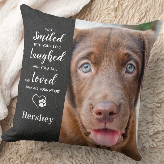 ペットパーソナライズされた記念犬悔やみや弔慰景品写真 クッション