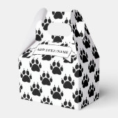 ペットパーティーデコール名前をカスタムする フェイバーボックス (正面サイド)