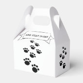 ペットパーティーデコール名前をカスタムする フェイバーボックス (裏面サイド)