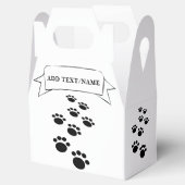 ペットパーティーデコール名前をカスタムする フェイバーボックス (オープン)
