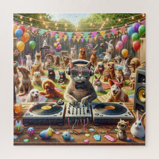 ペットパーティーパズル ジグソーパズル (縦)