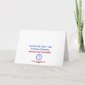 ペットビジネスサンキューカード サンキューカード (裏面)