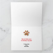 ペットビジネス クリスマスホリデー カード (内部)