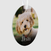 ペットフォトエレガントメモリアル オーナメント (正面)