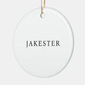 ペットフォトオーナメント セラミックオーナメント (左)