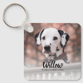 ペットフォトカスタムキーチェーン キーホルダー (正面)