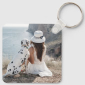 ペットフォトカスタムキーチェーン キーホルダー (裏面)