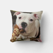 ペットフォトギフトドッグラバーペットメモリアル クッション (正面)