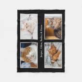 ペットフォトコラージュ フリースブランケット (正面)