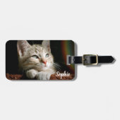 ペットフォトブロック ラゲッジタグ (正面横)